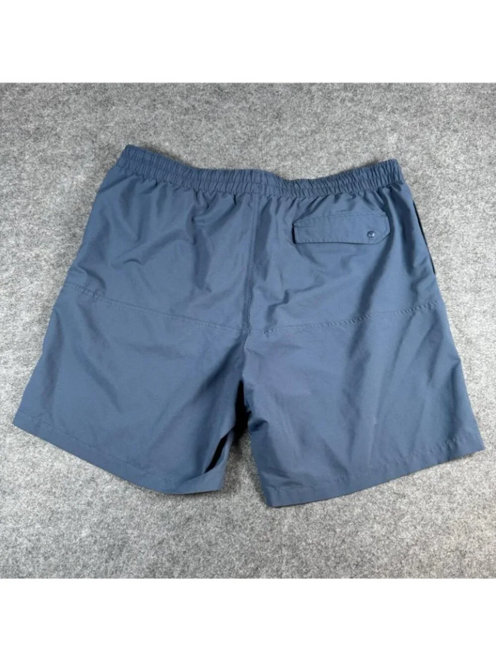 Duluth Trading Co Swim Shorts Mens Size 2XL Blue Lined Elastic Waist Drawstring
